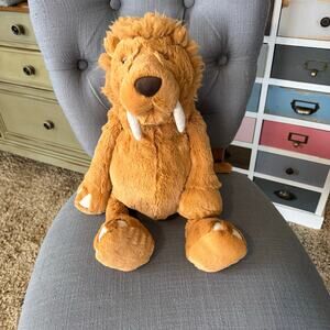 Jellycat Stellan Sabretooth Tiger Sabre Tooth Tiger FAST SHIP Retired NeW